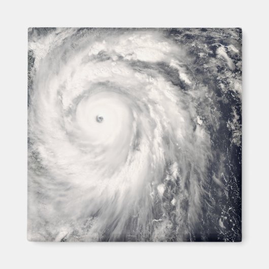 Tyfoon Jangmi van Taiwan en de Filipijnen Magneet (Voorkant)