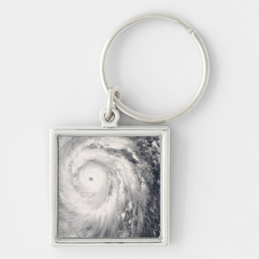Tyfoon Jangmi van Taiwan en de Filipijnen Sleutelhanger (Voorkant)
