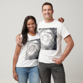 Tyfoon Jangmi van Taiwan en de Filipijnen T-shirt (Unisex)