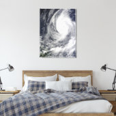 Tyfoon Lupit 2 Canvas Afdruk (Insitu (Slaapkamer))