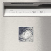 Tyfoon Lupit over de westerne Stille Oceaan Magneet (Insitu (Vaatwasser))