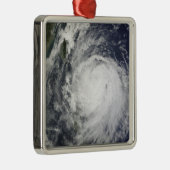 Tyfoon Lupit uit de Filipijnen Metalen Ornament (Rechts)