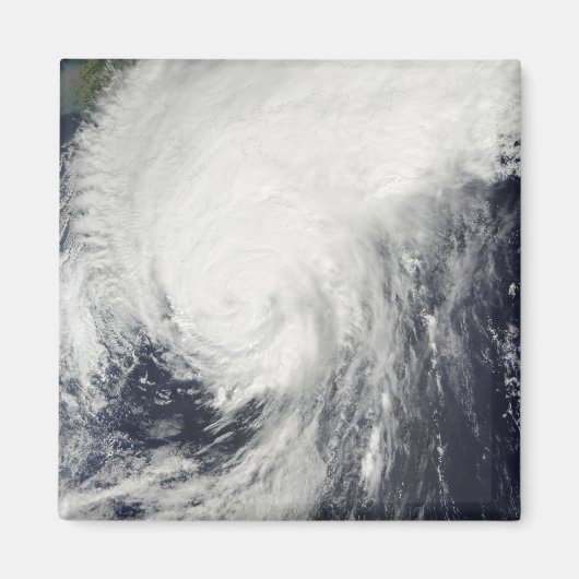 Tyfoon Melor nadert Japan Magneet (Voorkant)