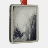 Tyfoon Melor nadert Japan Metalen Ornament (Rechts)