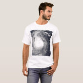 Tyfoon Mirinae richting west T-shirt (Voorkant volledig)