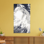 Tyfoon Nakri uit Japan Canvas Afdruk (Insitu (Woonkamer))