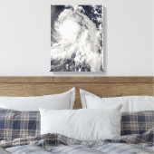 Tyfoon Nakri uit Japan Canvas Afdruk (Insitu (Slaapkamer))