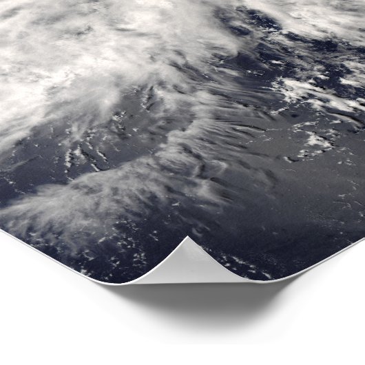 Tyfoon Nakri uit Japan Poster (Hoek)