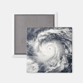 Tyfoon Nida in de Stille Oceaan Magneet (Voorkant / Achterkant)