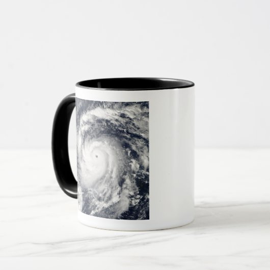 Tyfoon Nida in de Stille Oceaan Mok (Voorkant links)