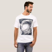 Tyfoon Nida in de Stille Oceaan T-shirt (Voorkant volledig)