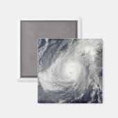 Tyfoon Nida ten zuidwesten van Iwo Jima Magneet (Voorkant / Achterkant)