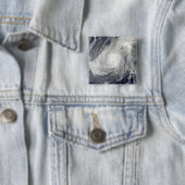 Tyfoon Nida ten zuidwesten van Iwo Jima Vierkante Button 5,1 Cm (In situ)