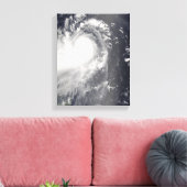 Tyfoon Nuri die de Filipijnse eilanden nadert Canvas Afdruk (Insitu (Woonkamer))