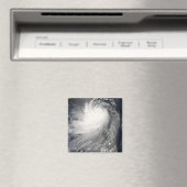 Tyfoon Nuri over de Filipijnse eilanden Magneet (Insitu (Vaatwasser))