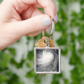 Tyfoon Nuri over de Filipijnse eilanden Sleutelhanger (Hand)