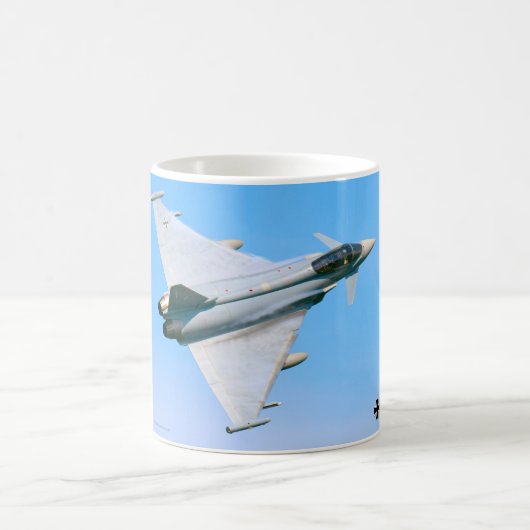 TYFOON OP PATROUILLE (Duitsland) Koffiemok (Center)