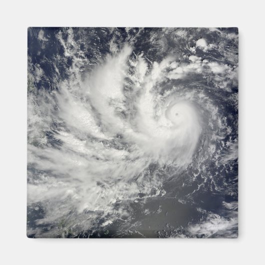 Tyfoon Parma, westwaarts Magneet (Voorkant)