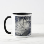 Tyfoon Parma, westwaarts Mok (Links)