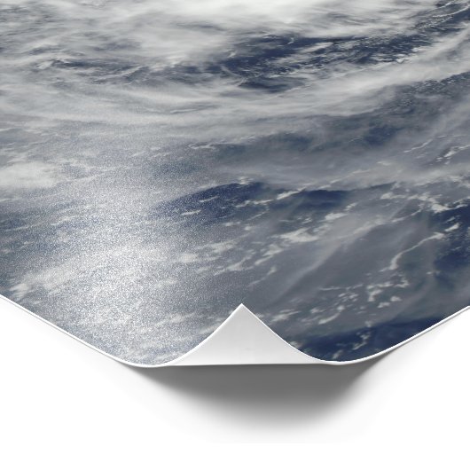 Tyfoon Phanfone 2 Foto Afdruk (Hoek)