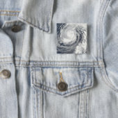 Tyfoon Phanfone 2 Vierkante Button 5,1 Cm (In situ)