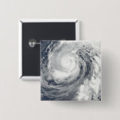 Tyfoon Phanfone 2 Vierkante Button 5,1 Cm (Voorkant /achterkant)