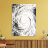 Tyfoon Rammasun op het Filipijnse Zee Canvas Afdruk (Insitu (Woonkamer))