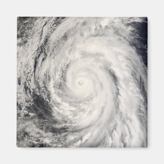 Tyfoon Rammasun op het Filipijnse Zee Magneet (Voorkant)