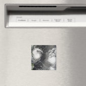 Tyfoon Saomai en Tropisch Storm Bopha Magneet (Insitu (Vaatwasser))