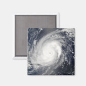 Tyfoon Sudal ten zuiden van Japan 2 Magneet (Voorkant / Achterkant)
