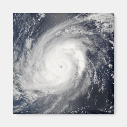 Tyfoon Sudal ten zuiden van Japan 2 Magneet (Voorkant)