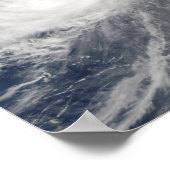 Tyfoon Sudal ten zuiden van Japan 2 Poster (Hoek)