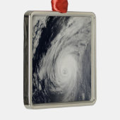 Tyfoon Sudal ten zuiden van Japan 3 Metalen Ornament (Rechts)