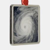 Tyfoon Sudal ten zuiden van Japan Metalen Ornament (Rechts)