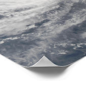 Tyfoon Sudal ten zuiden van Japan Poster (Hoek)