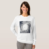 Tyfoon Sudal ten zuiden van Japan T-shirt (Voorkant volledig)