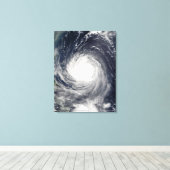 Tyfoon Talim Canvas Afdruk (Insitu (Houten vloer))