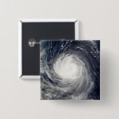 Tyfoon Talim Vierkante Button 5,1 Cm (Voorkant /achterkant)