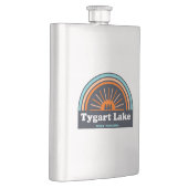 Tygart Lake West Virginia Rainbow Flacon (Rechts)