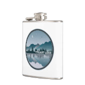 Tygart Lake West Virginia reflectie Heupfles (Links)