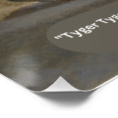 Tyger Burning Bright- Oil Perfect Poster (Hoek)