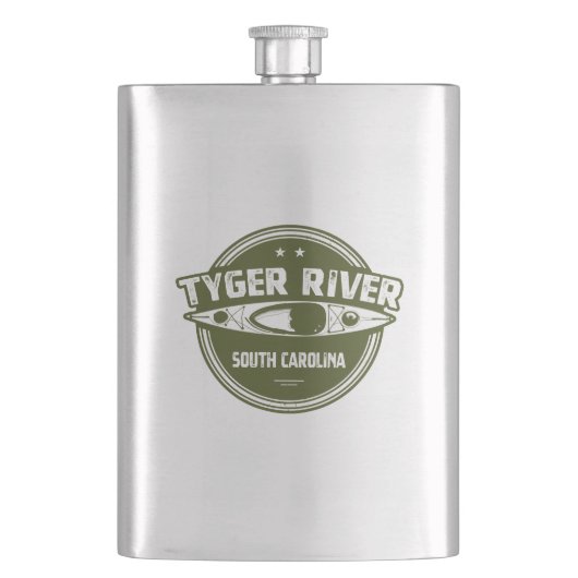 Tyger River, South Carolina Flacon (Voorkant)