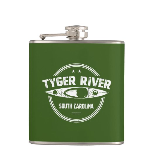 Tyger River, South Carolina Heupfles (Voorkant)