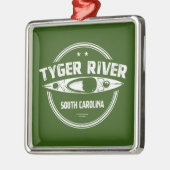 Tyger River, South Carolina Metalen Ornament (Links)
