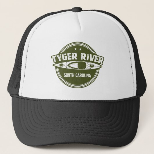 Tyger River, South Carolina Trucker Pet (Voorkant)