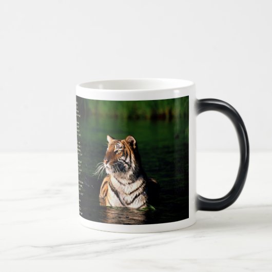 Tyger, Tyger Magische Mok (Rechts)