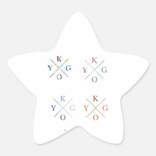 Tygo 4 verpakking ster sticker (Voorkant)