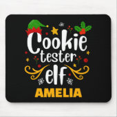 Tygraphy Cookie Tester Elf Family Matching T Shirt Muismat (Voorkant)
