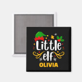 Tygraphy Little Elf Fun Family Matching  Magneet (Voorkant / Achterkant)