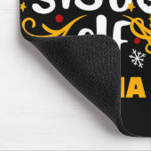 Tygraphy Sister Elf Fun Family Matching T Shirt  Muismat (Hoek)